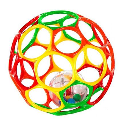 Іграшки для дитини від 6 до 9 місяців: м'ячик