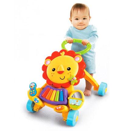 Іграшки для дитини від 9 до 12 місяців: каталка